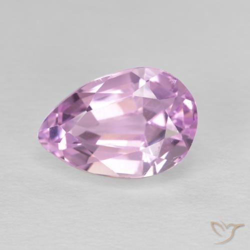 3.88ct Natürlicher Kirschrosa-Ton Kunzit, Birnenform, VVS-VS