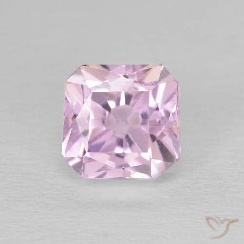 2.52ct Natürlicher Mittelviolett Kunzit, Smaragdschliff, VS