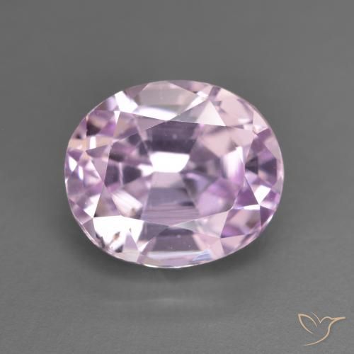 5.90ct Natürlicher helllila- Kunzit, Oval, VVS