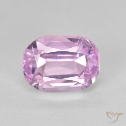 3.92ct Natürlicher Kirschrosa-Ton Kunzit, Kissen, VVS