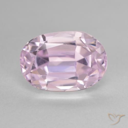 7.47ct Natürlicher Mittelrosa Kunzit, Oval, VVS