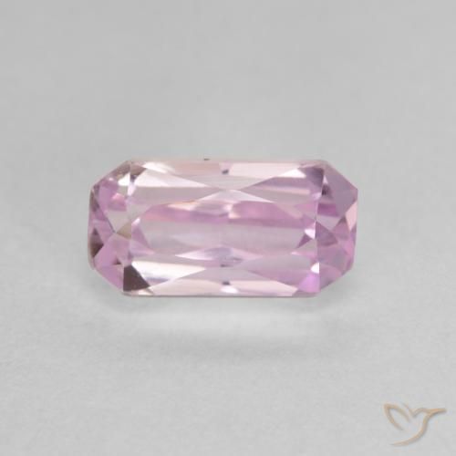 2.46ct Natürlicher Kirschrosa-Ton Kunzit, Smaragdschliff, VVS-VS