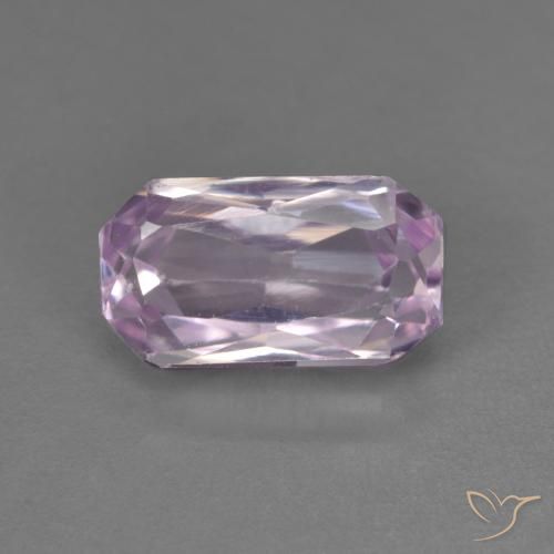 2.66ct Natürlicher Mittelrosa Kunzit, Smaragdschliff, VVS-VS