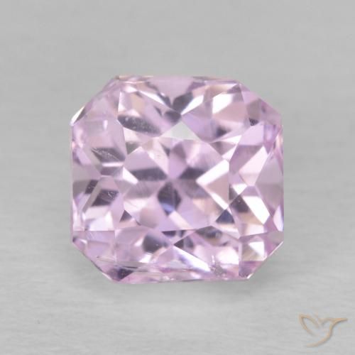 2.46ct Natürlicher Kirschrosa-Ton Kunzit, Smaragdschliff, VS