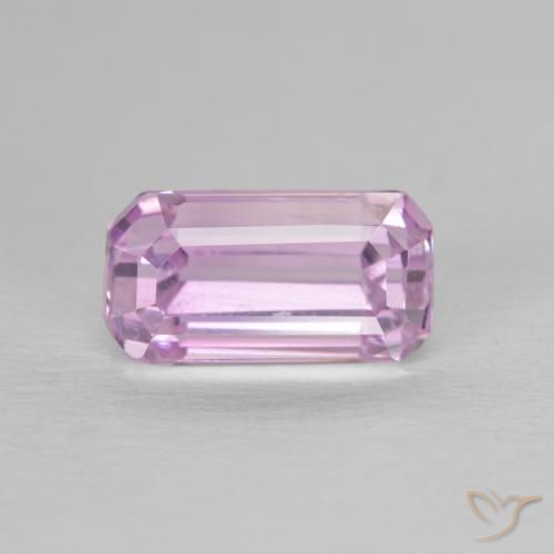 2.62ct Natürlicher Mittelrosa Kunzit, Smaragdschliff, VS
