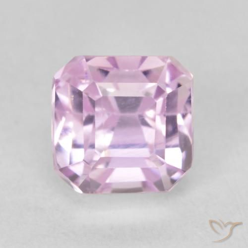1.83ct Natürlicher Medium Light-Pink Kunzit, Smaragdschliff, VVS