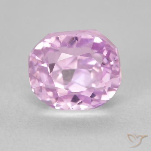 2.39ct Natürlicher Sehr helles Rosa Kunzit, Kissen, VVS