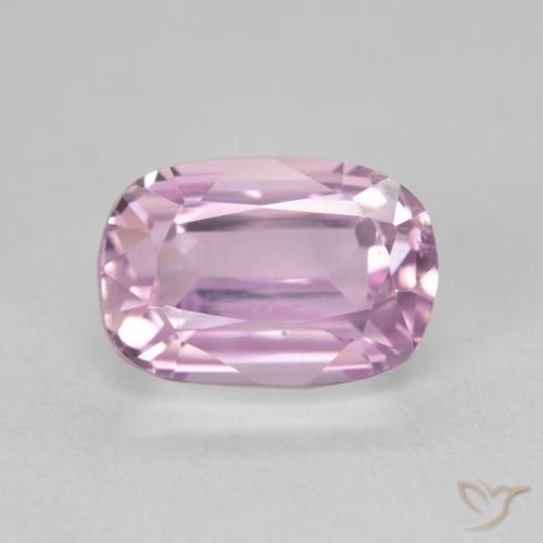 3.70ct Natürlicher Kirschrosa Kunzit, Kissen, VVS