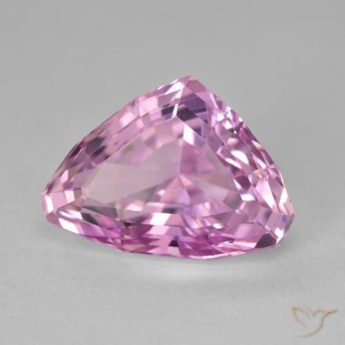 9,17 ctw natürlicher Sehr helles Royal Purple Pink Kunzit, Birnenform, VVS
