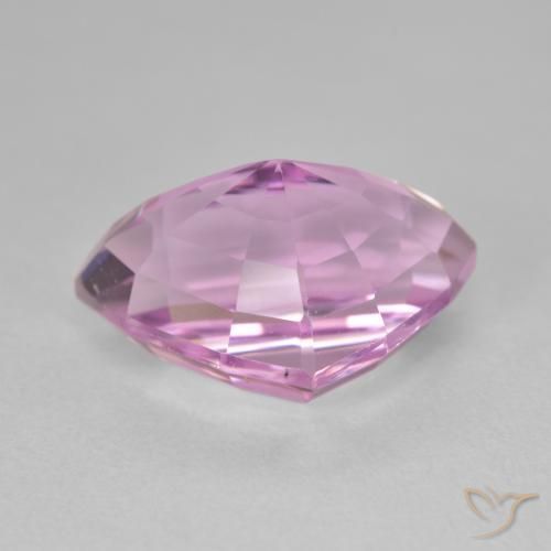 9,17 ctw natürlicher Sehr helles Royal Purple Pink Kunzit, Birnenform, VVS