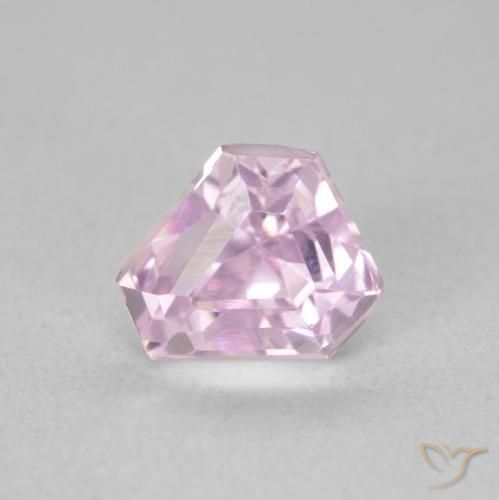 1.59ct Natürlicher Mittelviolett Kunzit, Fantasie, VVS-VS