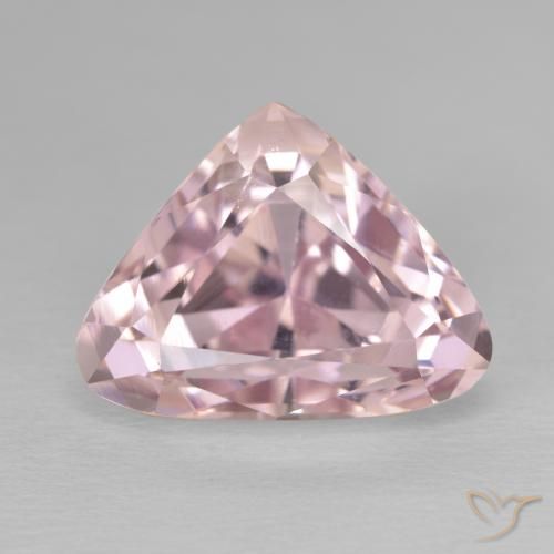 14.35ct Natürlicher hellrose-rosa Kunzit, Trillion, VVS-VS