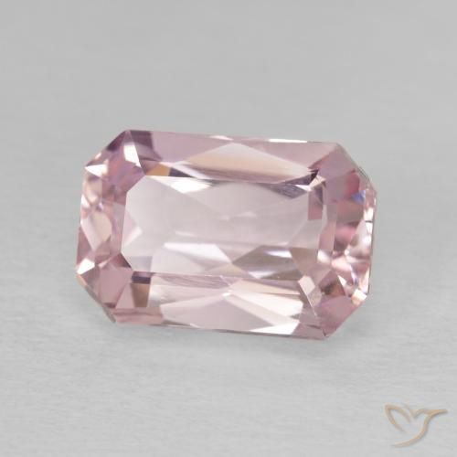 9,17 ctw natürlicher Medium Light-Pink Kunzit, Oktagonschliff, VVS-VS