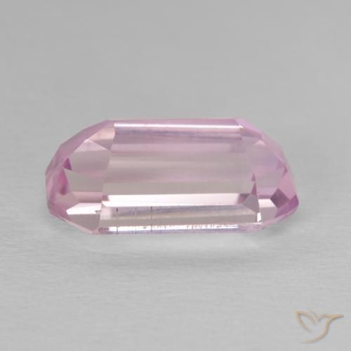 9,17 ctw natürlicher Sehr helles Royal Purple Pink Kunzit, Oktagonschliff, VVS-VS