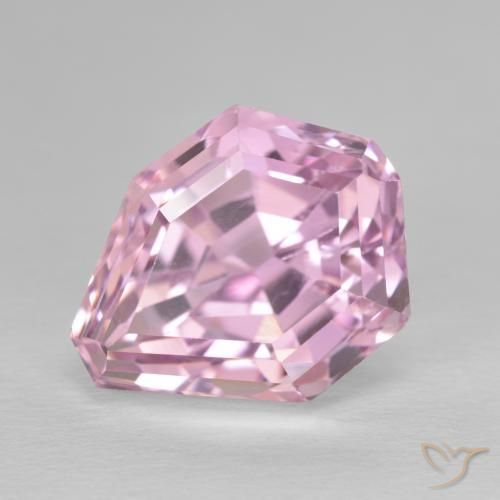 14.82ct Natürlicher hellrosa Kunzit, Fantasie, VS