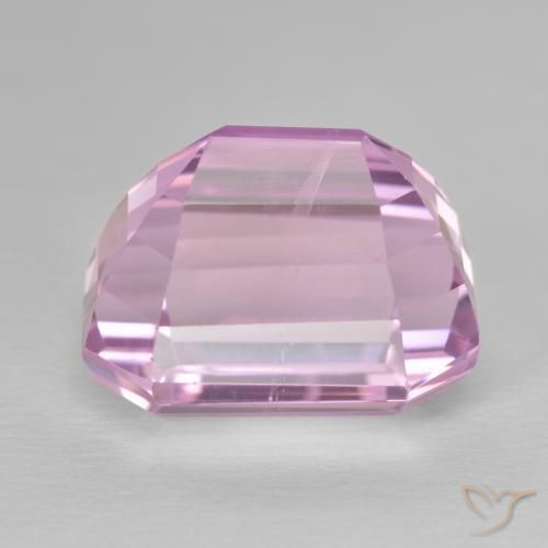 9,17 ctw natürlicher Helles Royal Lila Pink Kunzit, Oktagonschliff, VS