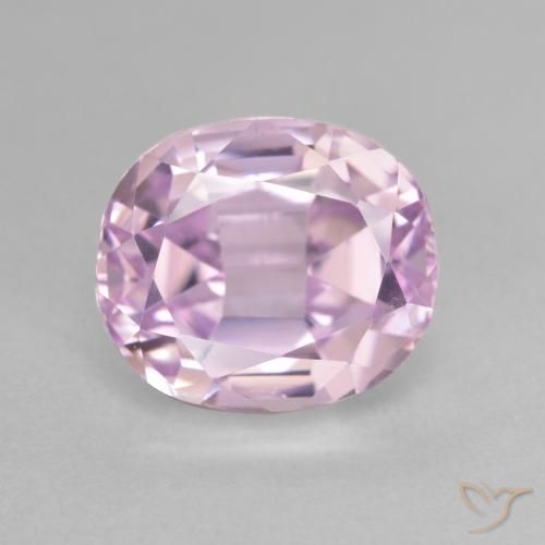 6.11ct Natürlicher hellrosa Kunzit, Oval, VS