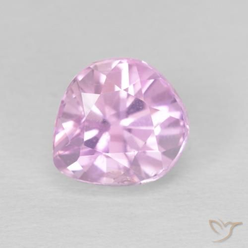 3.38ct Natürlicher Sehr helles Rosa Kunzit, Birnenform, VS