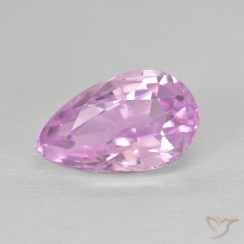 4.50ct Natürlicher Kirschrosa-Ton Kunzit, Birnenform, VS