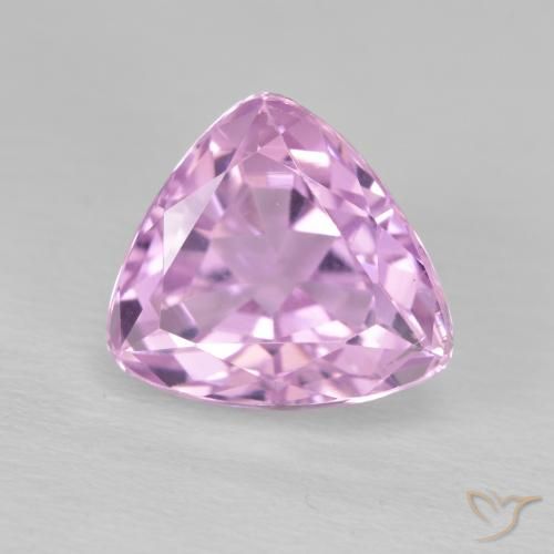 5.02ct Natürlicher Sehr helles Royal Purple Pink Kunzit, Trillion, VS