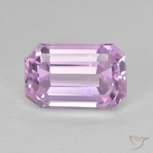 8.33ct Natürlicher Königslila Rosa Kunzit, Smaragdschliff, VS