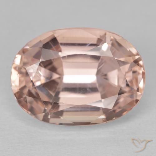 14.48ct Natürlicher Mittelrosa Kunzit, Oval, VS