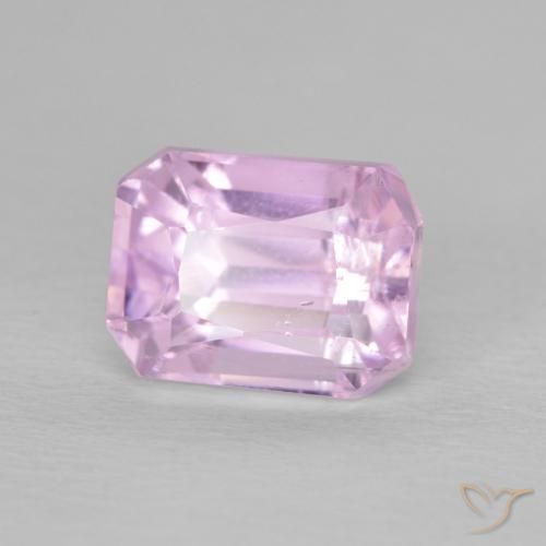 9,17 ctw natürlicher Hellviolettes Rosa Kunzit, Oktagonschliff, VS