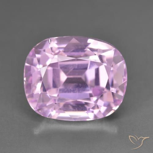 13.31ct Natürlicher Lila-rosa Kunzit, Kissen, VVS-VS