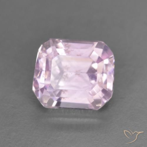 9,17 ctw natürlicher Medium Light-Pink Kunzit, Oktagonschliff, VVS-VS