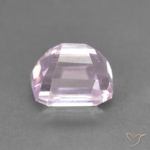 9,17 ctw natürlicher Medium Light-Pink Kunzit, Oktagonschliff, VVS-VS