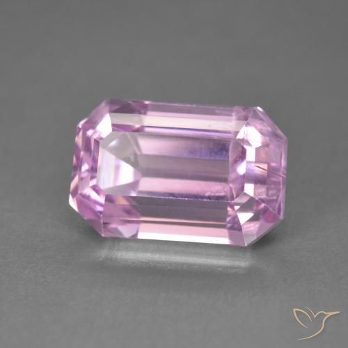 9,17 ctw natürlicher Sehr helles Royal Purple Pink Kunzit, Oktagonschliff, VS