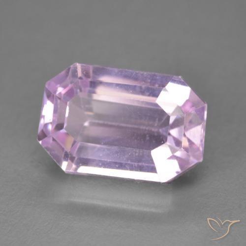 9,17 ctw natürlicher Medium Light-Pink Kunzit, Oktagonschliff, VVS