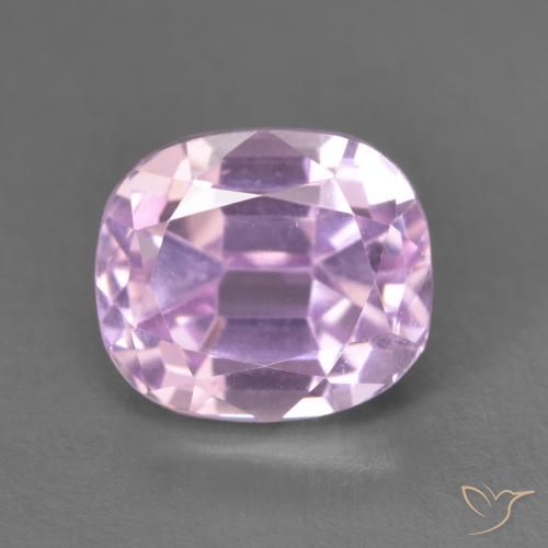 4.16ct Natürlicher Mittelrosa Kunzit, Kissen, VVS