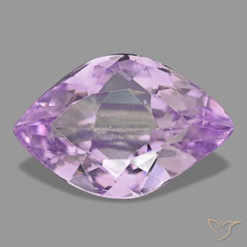 6,92 ctw natürlicher violetter Kunzit, Marquise, VS