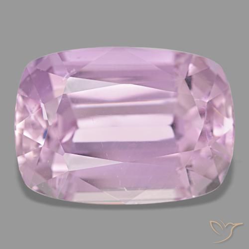 22,07 ctw natürlicher rosafarbener Kunzit, Kissenschliff, VS