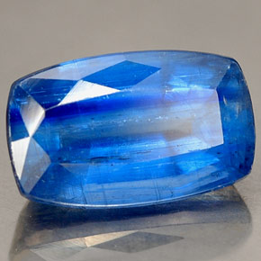 2,86 ctw natürlicher blauer Disthen, Kissenschliff, SI