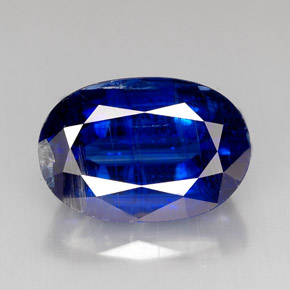 9,45 ctw natürlicher blauer Disthen, Oval Schliff, VS-SI
