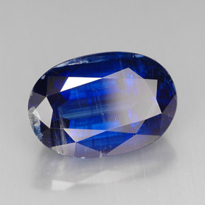 9,45 ctw natürlicher blauer Disthen, Oval Schliff, VS-SI