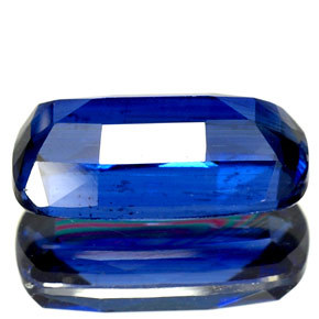 2,41 ctw natürlicher blauer Disthen, Kissenschliff, SI