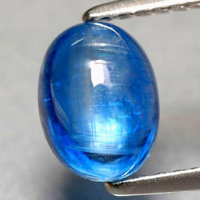 1,92 ctw natürlicher blauer Disthen, Transparent, Transparent / Lichtdurchlässig