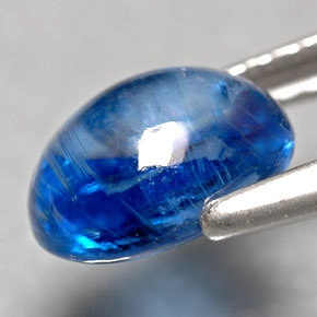1,92 ctw natürlicher blauer Disthen, Transparent, Transparent / Lichtdurchlässig