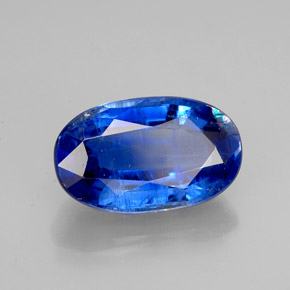 2,93 ctw natürlicher blauer Disthen, Oval Schliff, VS-SI