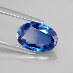 1,98 ctw natürlicher blauer Disthen, Oval Schliff, VS-SI