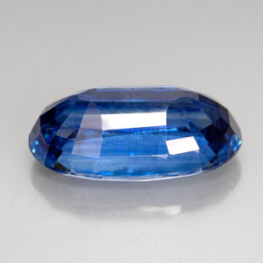 17,01 ctw natürlicher blauer Disthen, Oval Schliff, VS-SI