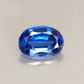 1,41 ctw natürlicher blauer Disthen, Oval Schliff, VVS-VS