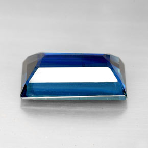 6,98 ctw natürlicher blauer Disthen, Baguette, VS-SI