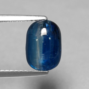 2,91 ctw natürlicher blauer Disthen, Transparent, Transparent / Lichtdurchlässig