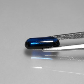 9,17 ctw natürlicher tiefblau Kyanit, Transparent, Transparent / Lichtdurchlässig