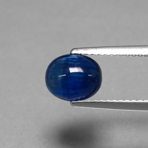 9,17 ctw natürlicher tiefblau Kyanit, Transparent, Transparent / Lichtdurchlässig