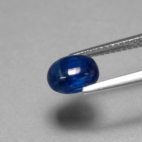 9,17 ctw natürlicher tiefblau Kyanit, Transparent, Transparent / Lichtdurchlässig